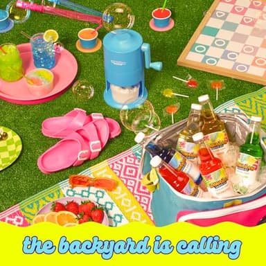 Hawaiian Shaved Ice S900A Snow Cone and Shaved Ice Machine with 2 Reusable Plastic Ice Mold Cups, Non-slip Mat, Instruction Manual, 1-year Manufacturer’s Warranty, 120V, White - Image 2