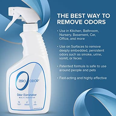Zero Odor - Multi-Purpose Strong Odor Eliminator for Home, Office, Car, Bathroom, Hotel, Room Deodorizer, and Odor Neutralizer, 16oz - Image 4