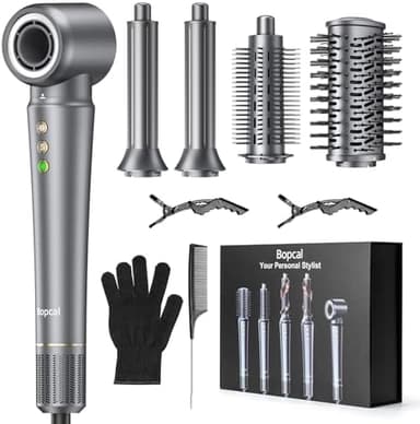 5 in 1 Hot Air Styler Wrap for Women - High-Speed Frizz-Free Hair Dryer Brush, Ion Fast Drying Auto Wrap Cruler, No Heat Damage Air Styler Wrap - Curl, Volumize, Straighten, Gift Idea - Image 2