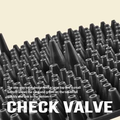 2 Pack 4-5 Gallon Car Wash Bucket Grit Trap Insert,Detailing Kit Accessories with Dirt & Debris Remover for Microfiber Mitts, Cloths, Sponges,Heavy Duty Grit Trap by X5MPLXPMX (Black) - Image 5