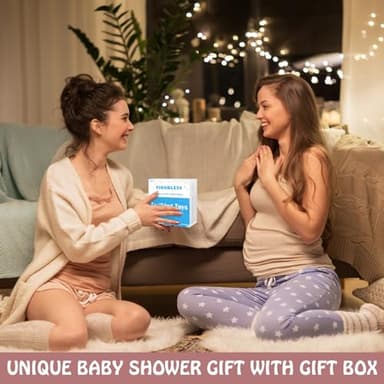 Teething Toys (5 Pack) - Tinabless Infant Teething Relief Toys&Teething Mitten Set, Food Grade Silicone Anti Dropping Wrist Hand Teethers Baby Chew Toys for Sucking Needs, Silicone Baby Teethers(Pink) - Image 8