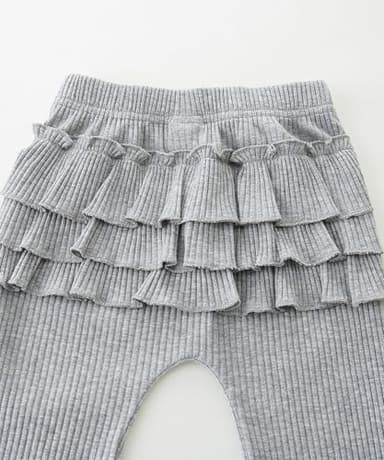 Newborn Infant Baby Girl Fall Winter Clothes Long Sleeve Onesie Clothing Pant Set Outfits Gifts 0-3 months Grey - Image 5