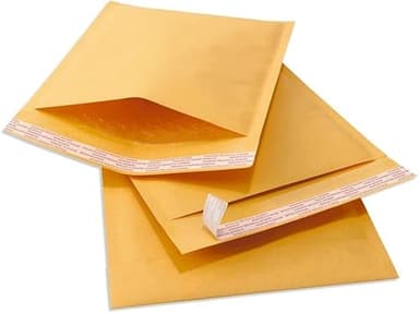 Kraft Bubble Mailers [25 Pack] Shipping Mailing Packing Padded Envelopes #1 (7.25" x 11") - Image 2