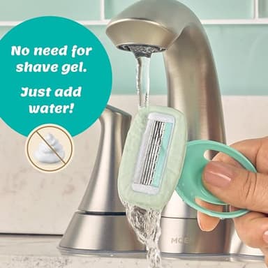 Schick Intuition Go Disposable Travel Razor for Women, 1 Count | Sensitive Skin Razors for Women, Travel Essentials, Womens Disposable Razors with Organic Aloe, Vacation Essentials - Image 6