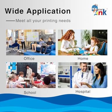 Replacement for 502 Ink Bottle Color Combo Pack Replacement for Epson 502 Compatible for EcoTank ET-2760 ET-2850 ET-4760 ET-3850 ET-15000 ET-2760 ET-4850 ET-2750 Printer (Cyan/Magenta/Yellow) - Image 9
