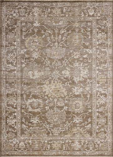Loloi Magnolia Home by Joanna Gaines Pace Collection PAC-01 Bark/Natural 9'-6" x 12'-3" Area Rug - Image 3
