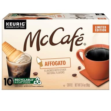McCafe Affogato, Single Serve Keurig K-Cup Pods, Flavored Coffee, Limited Edition, 60-Count Box (6 Packs of 10) - Image 11