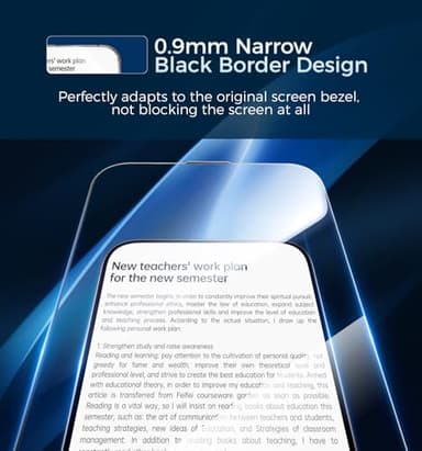 MAGIC JOHN 3rd Gen Upgraded for iPhone 16 Pro Max Screen Protector 6.9 Inch,HD Clear,Shatterproof Tempered Film,Auto Dust-Elimination,Bubble Free,Easy Installation,2 Pack - Image 6