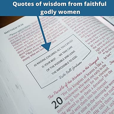 NIV, The Woman's Study Bible, Hardcover, Full-Color: Receiving God's Truth for Balance, Hope, and Transformation - Image 9