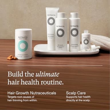 Nutrafol Women's Balance Hair Growth Supplements, Ages 45 and Up, Clinically Proven for Visibly Thicker Hair and Scalp Coverage, Dermatologist Recommended - 1 Month Supply - Image 9