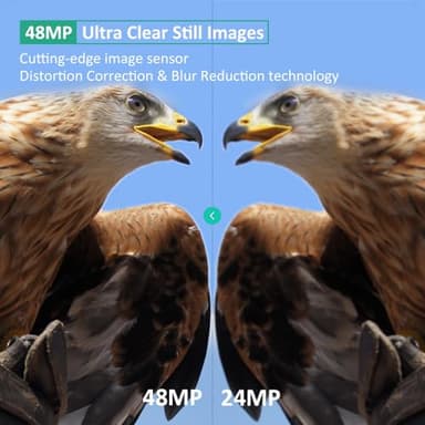 GardePro E6 Trail Camera WiFi 48MP 1296P Game Camera with No Glow Night Vision Motion Activated Waterproof for Wildlife Deer Scouting Hunting or Property Security, Camo - Image 6