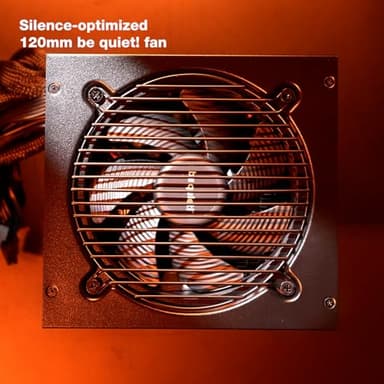 be quiet! Pure Power 12 650W PSU | 80 Plus Gold | ATX 3.1 | PCIe 5.1 GPU Support Power Supply | Silent 120mm Fan | High Performance 12V-Rail | Black | BP002US - Image 6