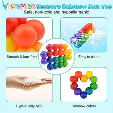 Yrissmiss Autism Sensory Toys for Autistic Children, Fidget Toys for Adults Kids , Autism Toy for Toddlers 3-4,Christmas Stocking Stuffers Present,Airplane Car Travel for Kids Ages 3-5 - Image 3
