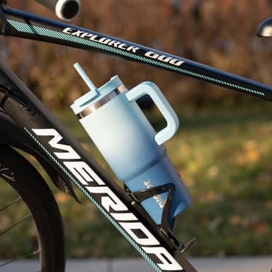 BJPKPK Tumbler With Handle 30 oz Stainless Steel Insulated Tumbler With Lid And Straw For Water Or Ice Coffee,Sky - Image 5