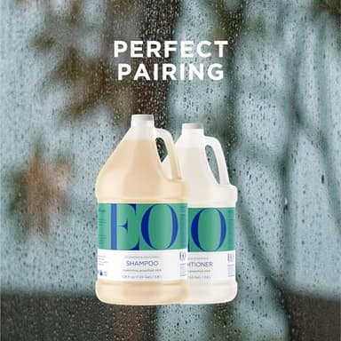 EO Shampoo and Conditioner Combo Pack, 16 Ounce Bottles (1 of Each), Grapefruit and Mint, Organic Plant Based, Hydrating & Smoothing For All Hair Types - Image 5