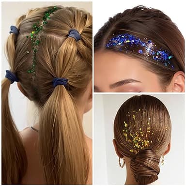 Teenitor Body Glitter Face Glitter Makeup Festival Glitter, 12 Colors Face and Body Glitter Gel, Hair Glitter Gel, Body Makeup - Image 6