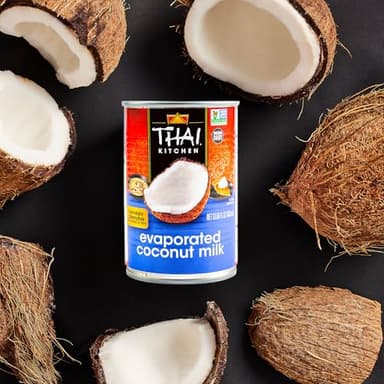 Thai Kitchen Coconut Milk, Evaporated, No Artificial Colors or Preservatives, Non-Dairy Alternative to Evaporated Milk, For Dairy Free Desserts, Soups, Sauces, and Beverages, 13.66 fl oz - Image 10