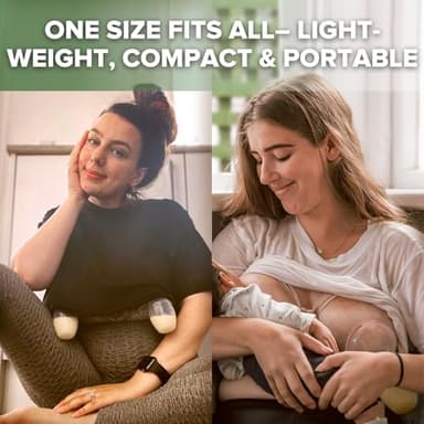 haakaa Manual Breast Pump for Breastfeeding, Silicone, Clear 4oz/100ml - Image 3