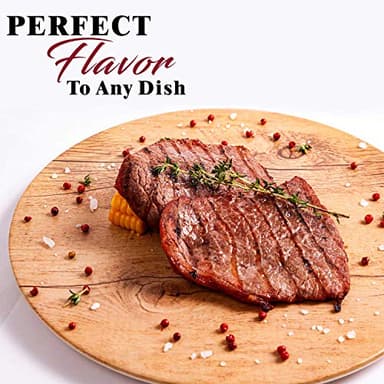 Himalayan Chef Peppercorn Pink Salt Glass Grinder Oz, Organic Rainbow Pepper Corn, 12.5 Ounce - Image 5