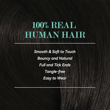 Ukira Brown Real Hair Extensions Clip in Human Hair, 20 Inch 75g 7pcs Dark Brown Hair Extensions Real Human Hair, Soft Ntural Straight Remy Human Hair Extensions Clip ins for Women - Image 6