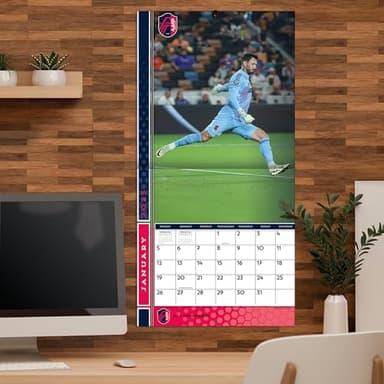 TURNER SPORTS St. Louis City SC 2025 12x12 Team Wall Calendar (25998012203) - Image 2