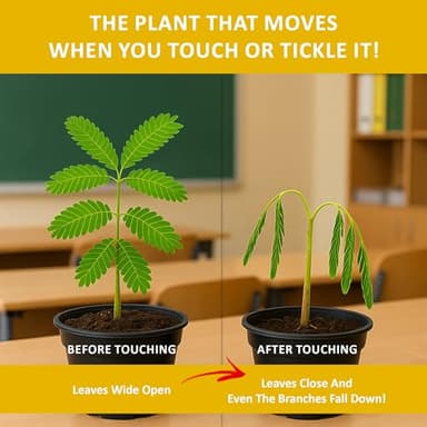 TickleMe Plant Seeds for Indoor Planting (2-Pack) – Interactive Party Favor | Leaves Close When Touched, Reopen in Minutes – Easy Indoor House Plant Seeds, Can Flower, Includes 10 Fun Activities - Image 2