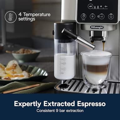 De'Longhi Magnifica Start Automatic Espresso Machine with Auto Milk Frother & Built in Grinder - 5 One-Touch Recipes, Easy-to-Clean, Home Barista Coffee Maker for Lattes, Cappuccino, Iced Coffee - Image 5
