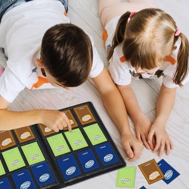 Trading Card Binder 9 Pocket, Fabmaker PU Cover Card Collection Binder for 360 Cards, Premium Card Book, Sturdy Card Holder Folders, Card Album for YuGiOh, MTG, TCG, Game Cards & Sports Cards, Black - Image 7