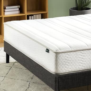 ZINUS 8 Inch Foam and Spring Hybrid Mattress [New Version], King, Fiberglass Free, Medium Firmness, Durable Support, Certified Safe Foams & Fabric, Mattress in A Box - Image 13