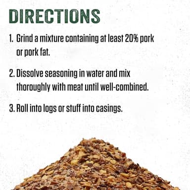 LEM Products Backwoods Trail Bologna Cured Sausage Seasoning Kit, Ideal for Wild Game and Domestic Meat, Seasons Up to 20 Pounds of Meat, 15.2 Ounce Package with Pre-Measured Cure Packet Included - Image 6
