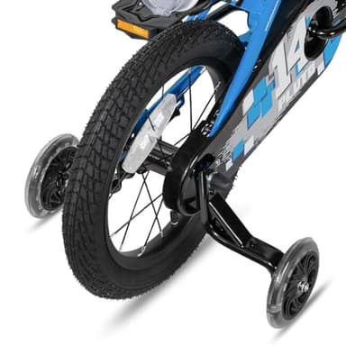 JOYSTAR Pluto Kids Bike 14 Inch BMX Style Children Bicycles with Training Wheels for Boys Girls Age 3-5 Years Blue - Image 6