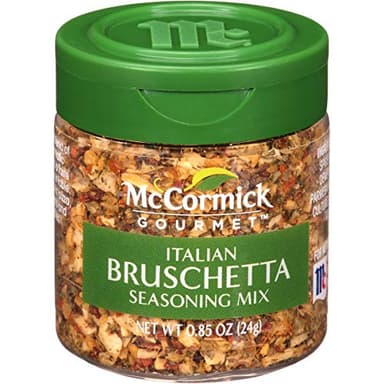 McCormick Gourmet Italian Bruschetta Seasoning Mix, 0.85 oz (Pack of 6) - Image 1