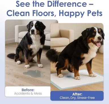 American Kennel Club Scented Puppy Training Pads with Ultra Absorbent Quick Dry Gel – 28 x 30 Pee Pads for Dogs - Fresh Scented - 50 Count, XL - Image 6