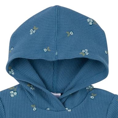 Gerber Baby Girls' 2-Piece Long-Sleeve Dress and Diaper Cover Set, Berries - Image 4