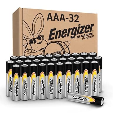 Energizer Alkaline Power AAA Batteries, 32 Count, Long-Lasting Triple A Batteries, Suitable for Everyday Electronics and Emergency Gear - Image 1