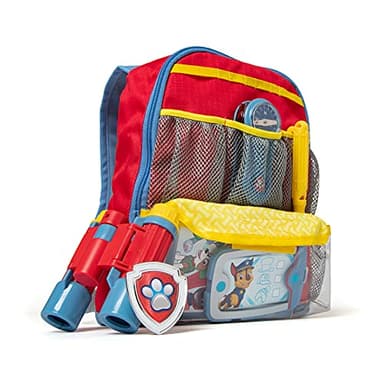 Melissa & Doug PAW Patrol Pup Pack Backpack, Adventure-Ready PAW Patrol Toys for Kids with Whistle, Binoculars, & Mission Cards, Preschool Toys for Girls & Boys Ages 3+ - Image 1