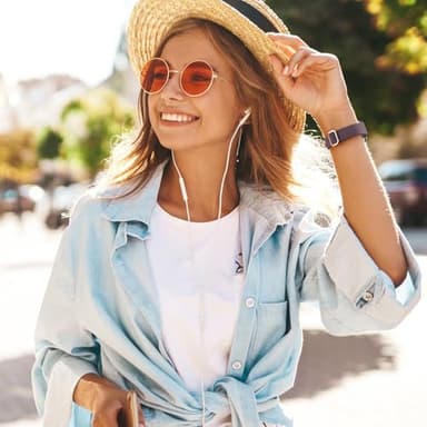 5 Pack Slim Braided Stretchy Bands Compatible with Apple Watch Band 40mm 41mm 42mm 38mm 44mm 45mm 46mm 49mm Women Men, Thin Elastic Nylon Solo Loop Straps for iWatch Series 10 9 8 7 6 5 4 3 11 SE 2/1 - Image 3