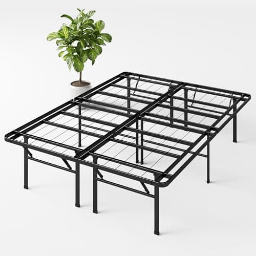 ZINUS SmartBase Heavy Duty Mattress Foundation, 16 Inch Metal Platform Bed Frame, No Box Spring Needed, Sturdy Steel Frame, Underbed Storage, Full - Image 1