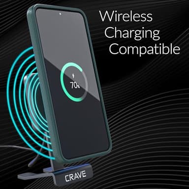 Crave Dual Guard Compatible with Samsung Galaxy S25 Plus Case, Shockproof Protection Dual Layer Case for Samsung Galaxy S25 Plus - Forest Green - Image 6
