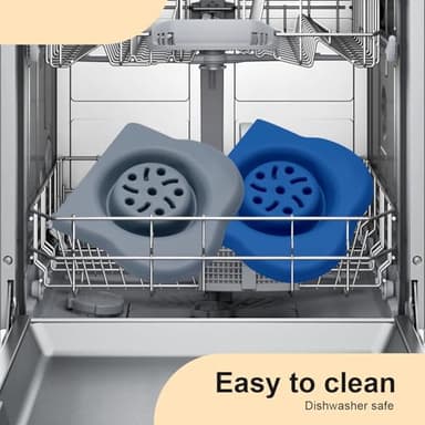 ALTANIM Slow Feeder Dog Bowls, Slow Down Eating, Non Skid Silicone, Non Spill Drinking, Food and Water Bowl, Small Medium Breed Dogs, Cat Dishes, Dishwasher Safe (Grey, M) - Image 5