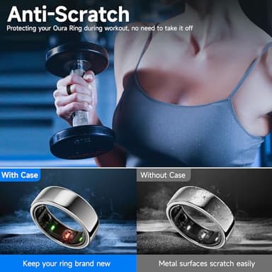 SZJCLTD 10 Pack Ring Covers for Oura & Galaxy Rings, Anti-Scratch Elastic Silicone Covers for Working Out & Gym - Image 3