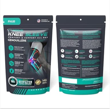 Modvel Foot & Ankle Brace Socks for Sprained Ankle Compression Sleeve - Plantar Fasciitis Relief Brace, Foot Support for pain Women & Men - Tendonitis & Arthritis Feet Sleeve, Stabilizing Ankles Wrap - Image 9