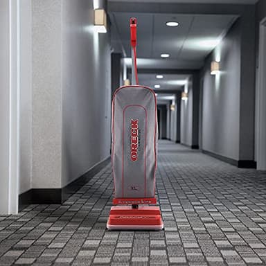 Oreck Commercial Professional Vacuum Cleaner, Bagged Upright Vac for Carpets and Hard Floor, Lightweight, Powerful Vacuum Cleaners for Commercial Use - Image 2