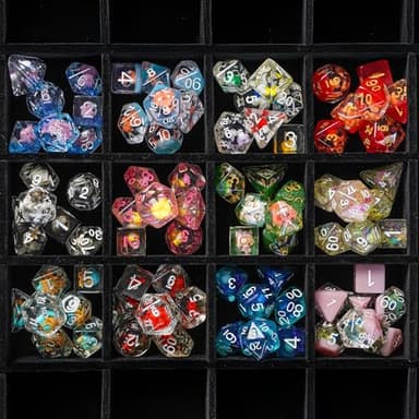 1985 Games Mystery Dice, DND Dice Set of 7 Polyhedral Dice, Wide Range of Patterns, Gaming Dice, Suitable for Role Playing, Table Games (Mystery Pack of 1) - Image 5