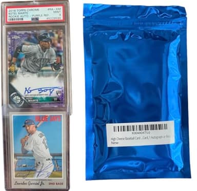 High Cheese Baseball Walk Off Mystery Pack - 2 Cards, 1 PSA Graded & 1 Autograph/Relic Ungraded - Image 2