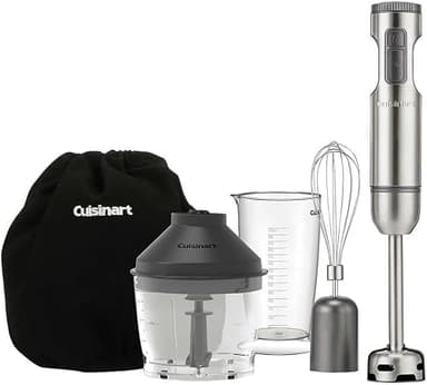 Cuisinart HB-900PC Immersion Hand Blender with Variable Speed, Chef’s Whisk, Chopper & Storage Bag – 300W Power (Renewed) - Image 1