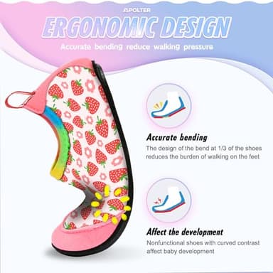 Apolter Baby Boys and Girls Swim Water Shoes Barefoot Aqua Socks Non-Slip for Beach Pool Toddler - Image 3