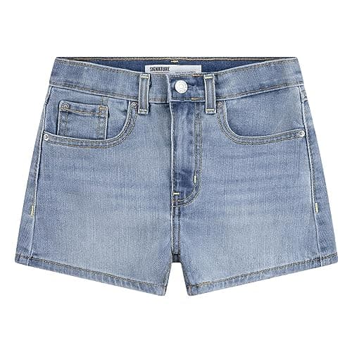 Levi Strauss Signature Gold Girls' High Rise Cut-Off Short, San Lorenzo - Image 1