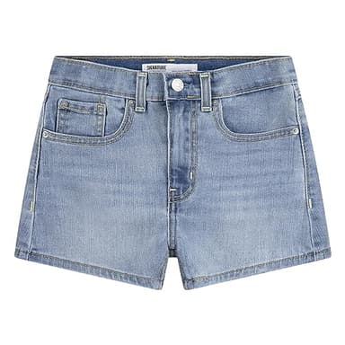 Levi Strauss Signature Gold Girls' High Rise Cut-Off Short, San Lorenzo - Image 1
