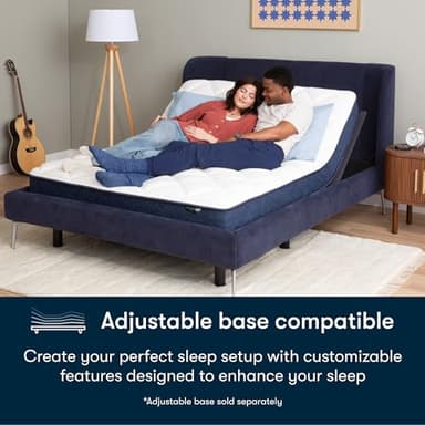 Serta Five Star Mattress Tranquility 12-Inch Firm– Queen– Zoned Support, Pressure Relief, Cooling– Bed-in-a-Box – Ideal for Back & Stomach Sleepers – 100 Night Trial, 10-Year Limited Warranty - Image 5